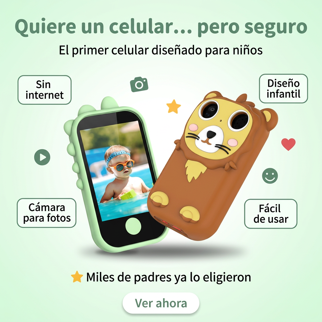 Camara Celular Para Niños Tactil